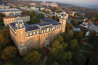 University of Arkansas campus