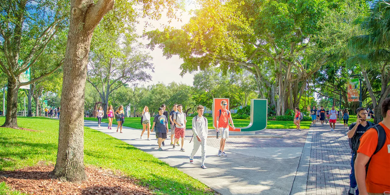 University of Miami campus