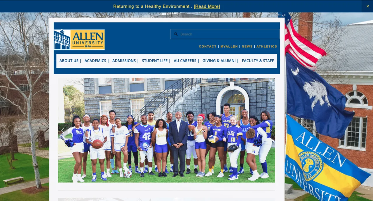 Allen University campus