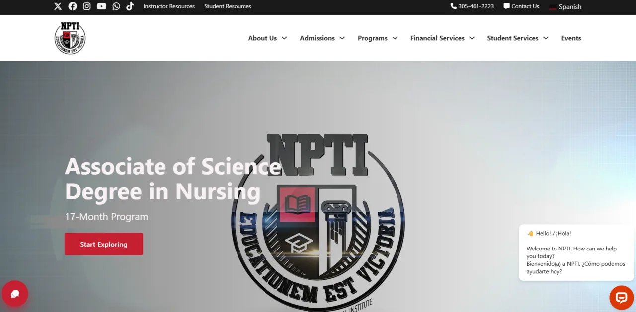 New Professions Technical Institute campus