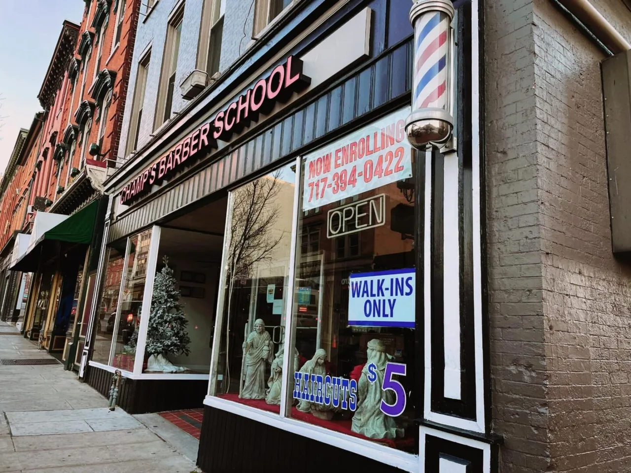 Champs Barber School campus