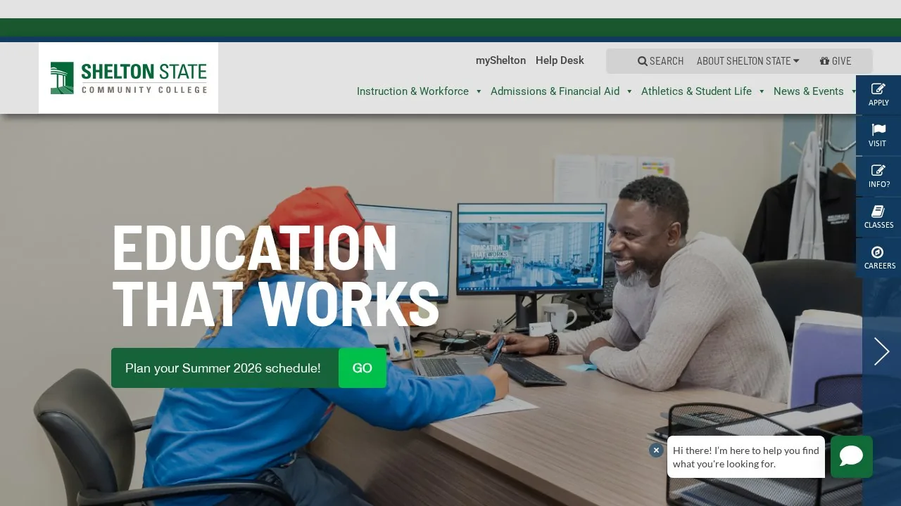 Shelton State Community College campus