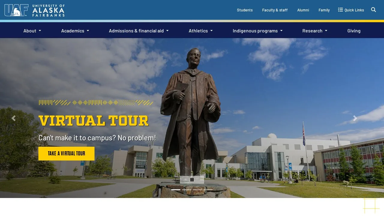 University of Alaska Fairbanks campus