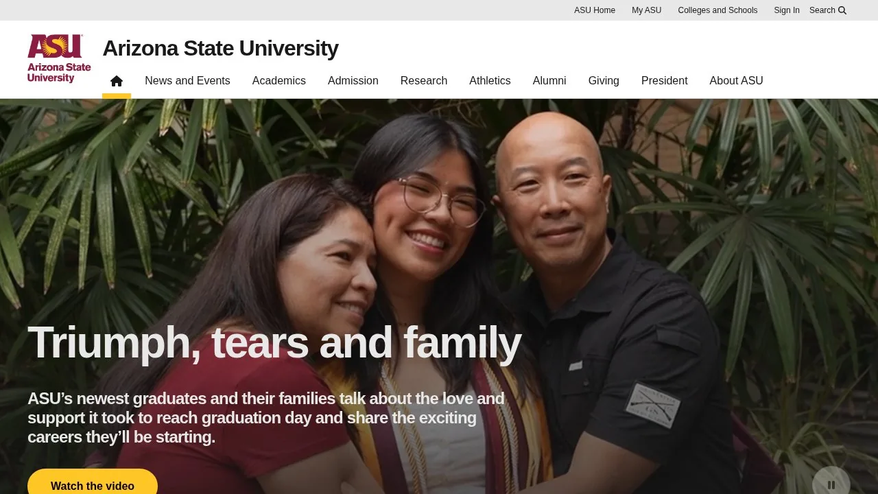 Arizona State University campus