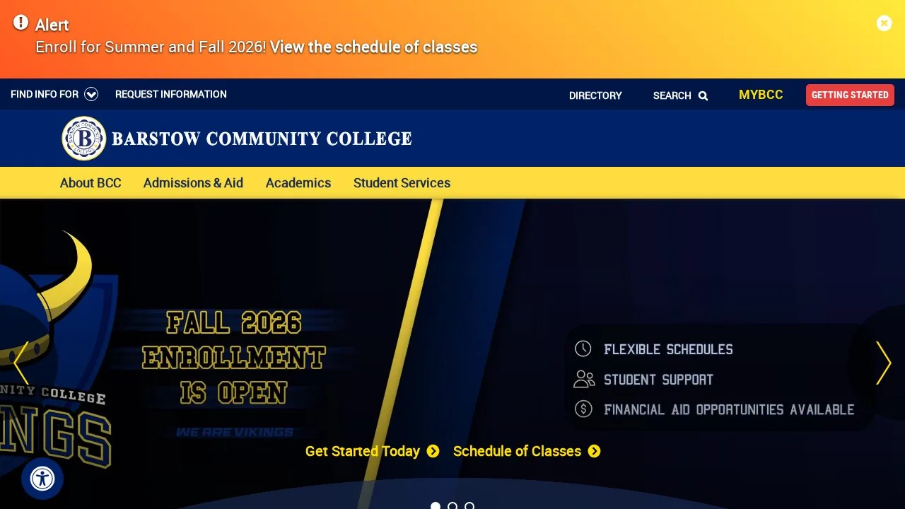 Barstow Community College campus
