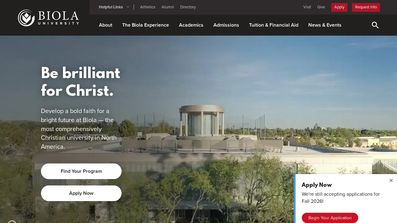 Biola University campus