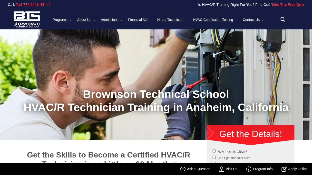 Brownson Technical School campus