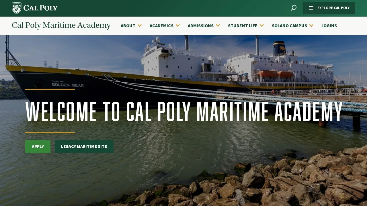 California State University Maritime Academy campus