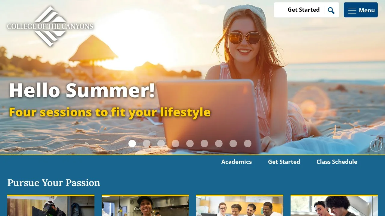 College of the Canyons campus