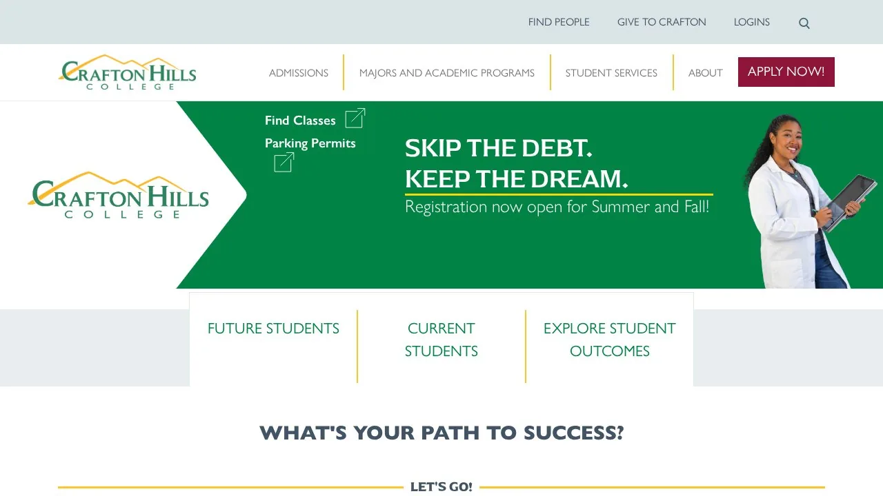 Crafton Hills College campus