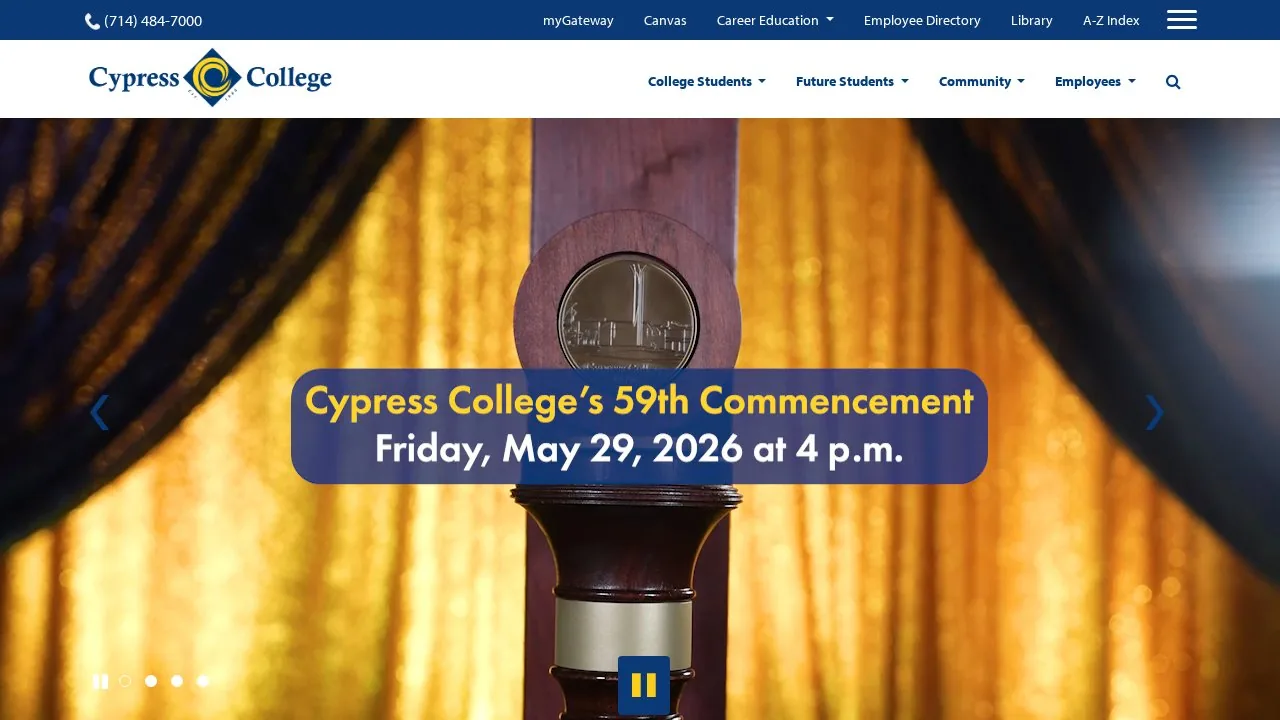 Cypress College campus