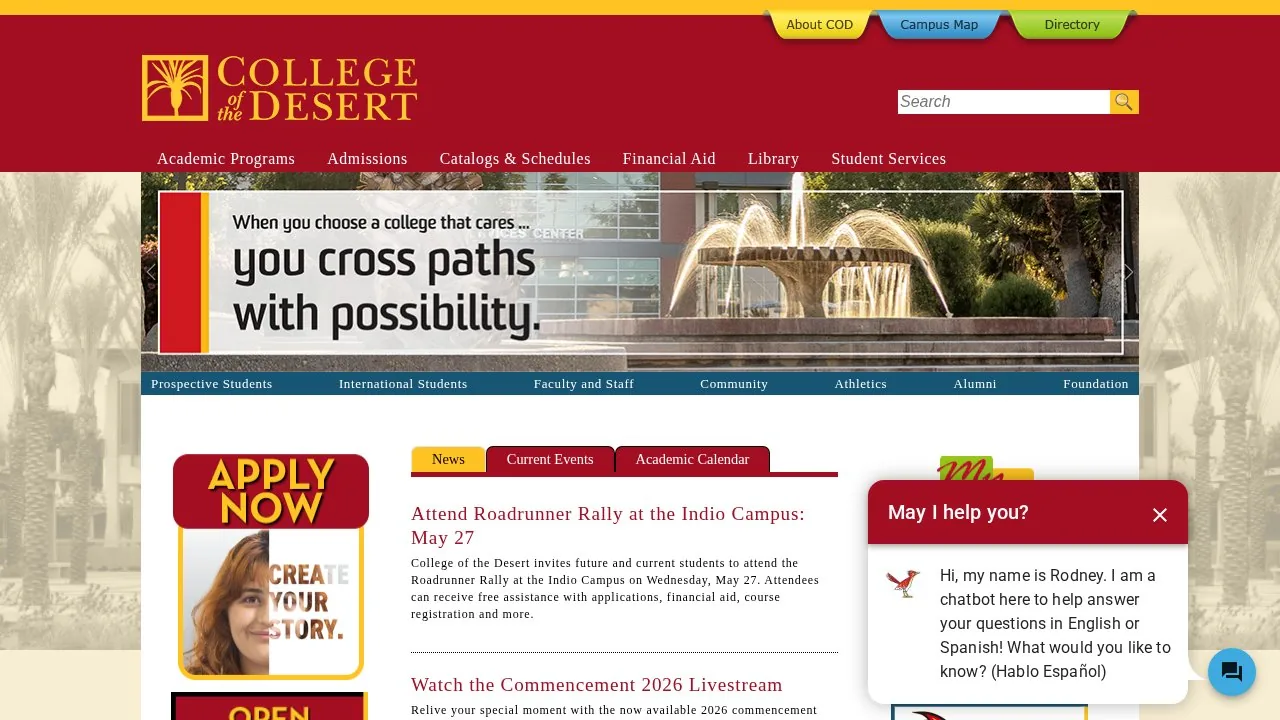 College of the Desert campus