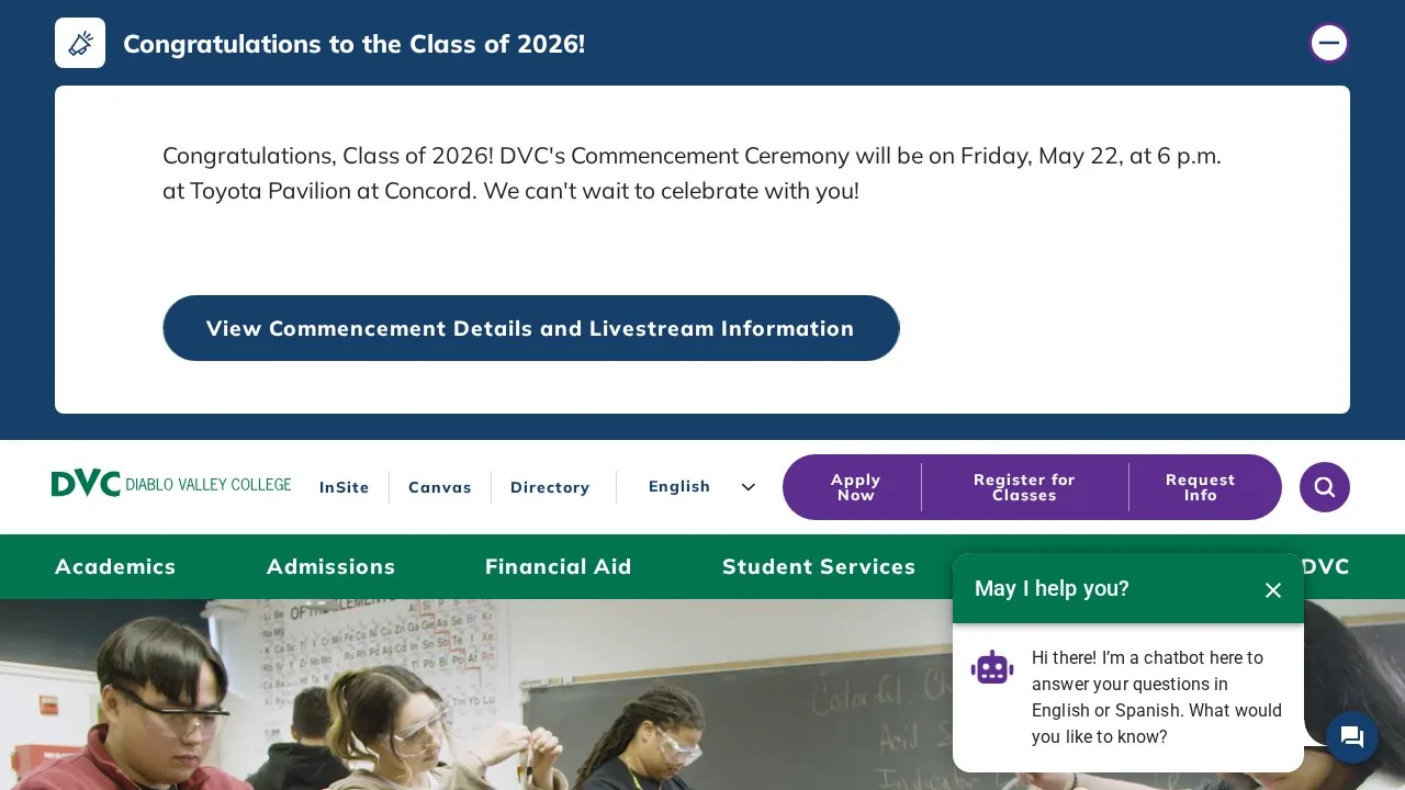 Diablo Valley College campus