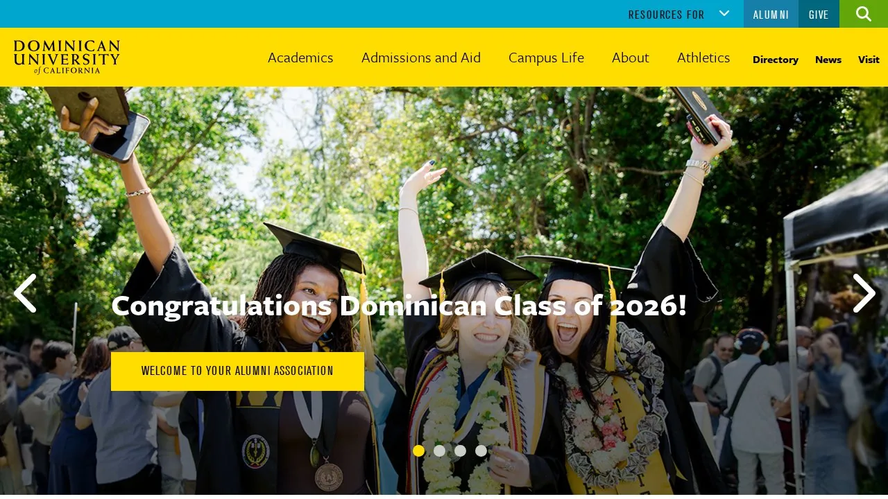 Dominican University of California campus
