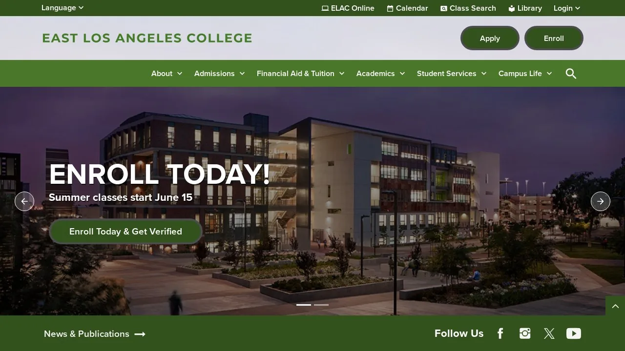 East Los Angeles College campus
