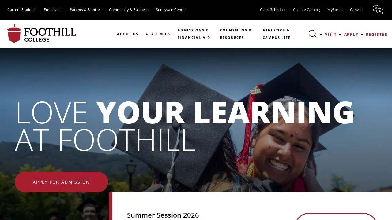 Foothill College campus