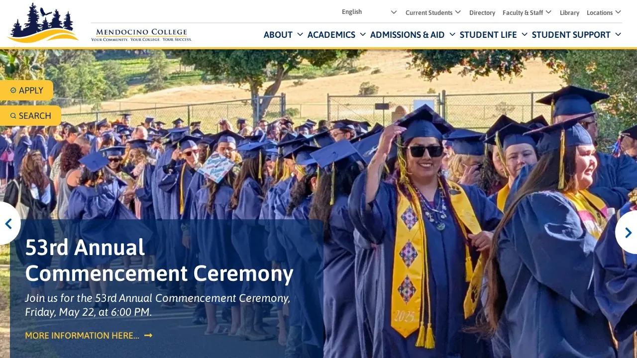 Mendocino College campus