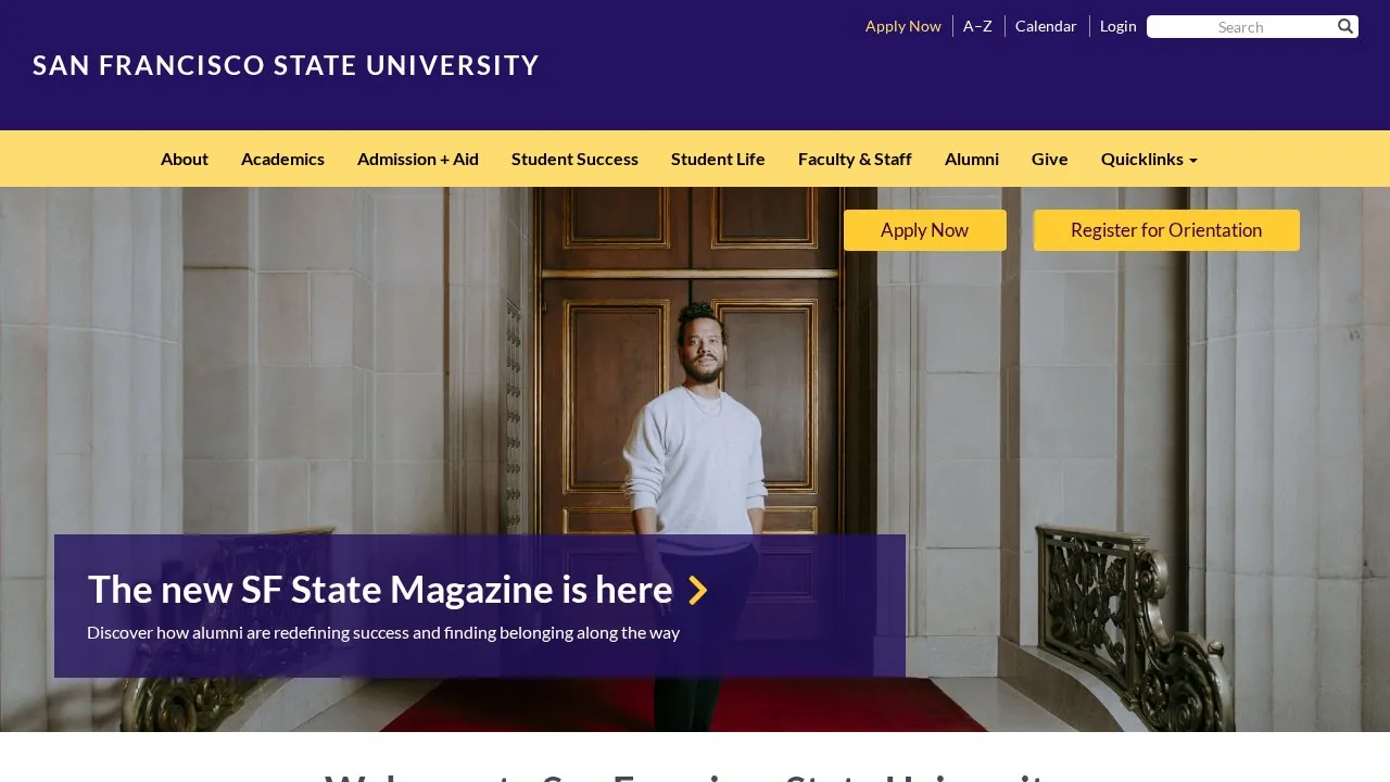 San Francisco State University campus