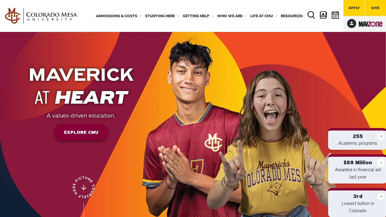 Colorado Mesa University campus