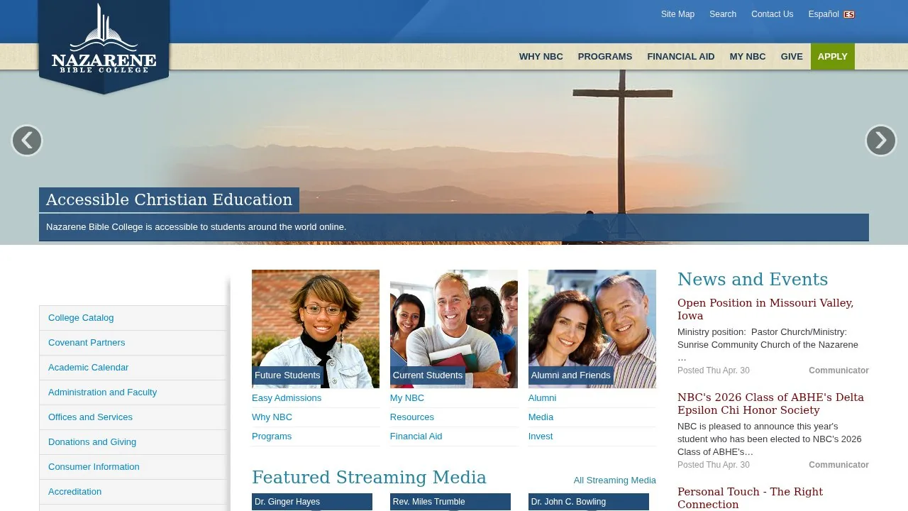 Nazarene Bible College campus