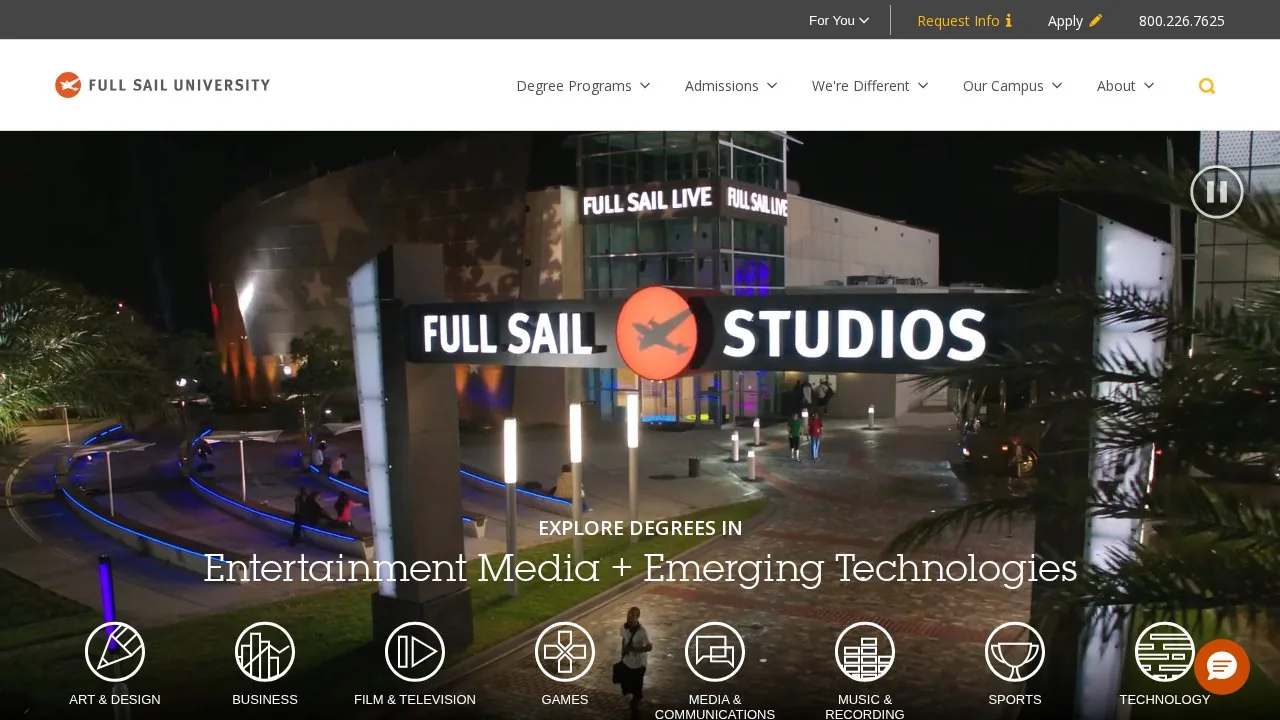Full Sail University campus