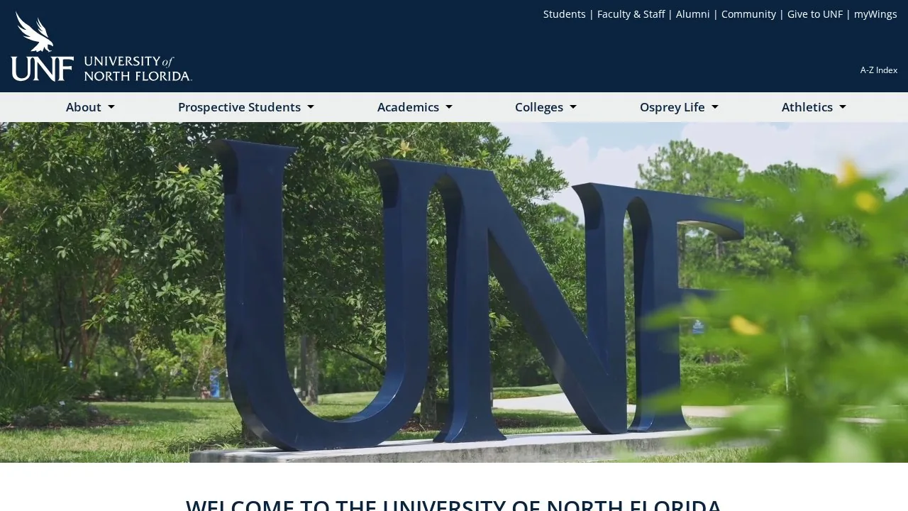 University of North Florida campus