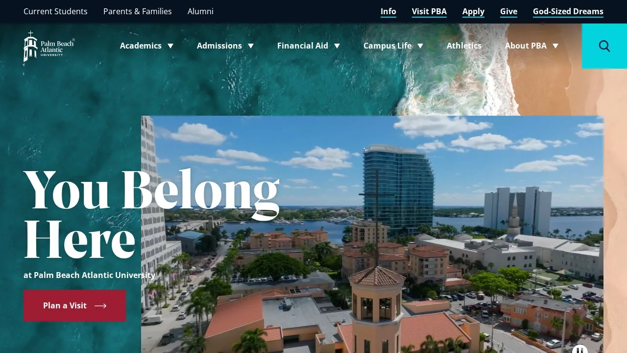 Palm Beach Atlantic University campus