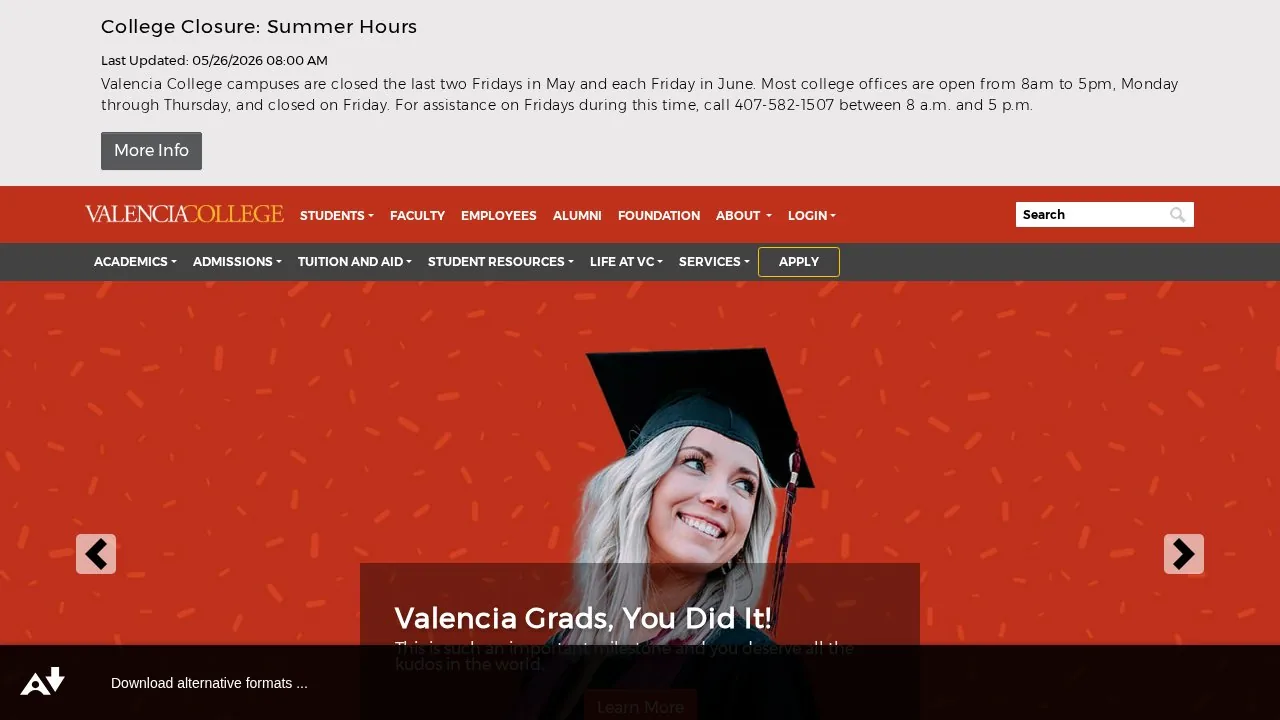 Valencia College campus