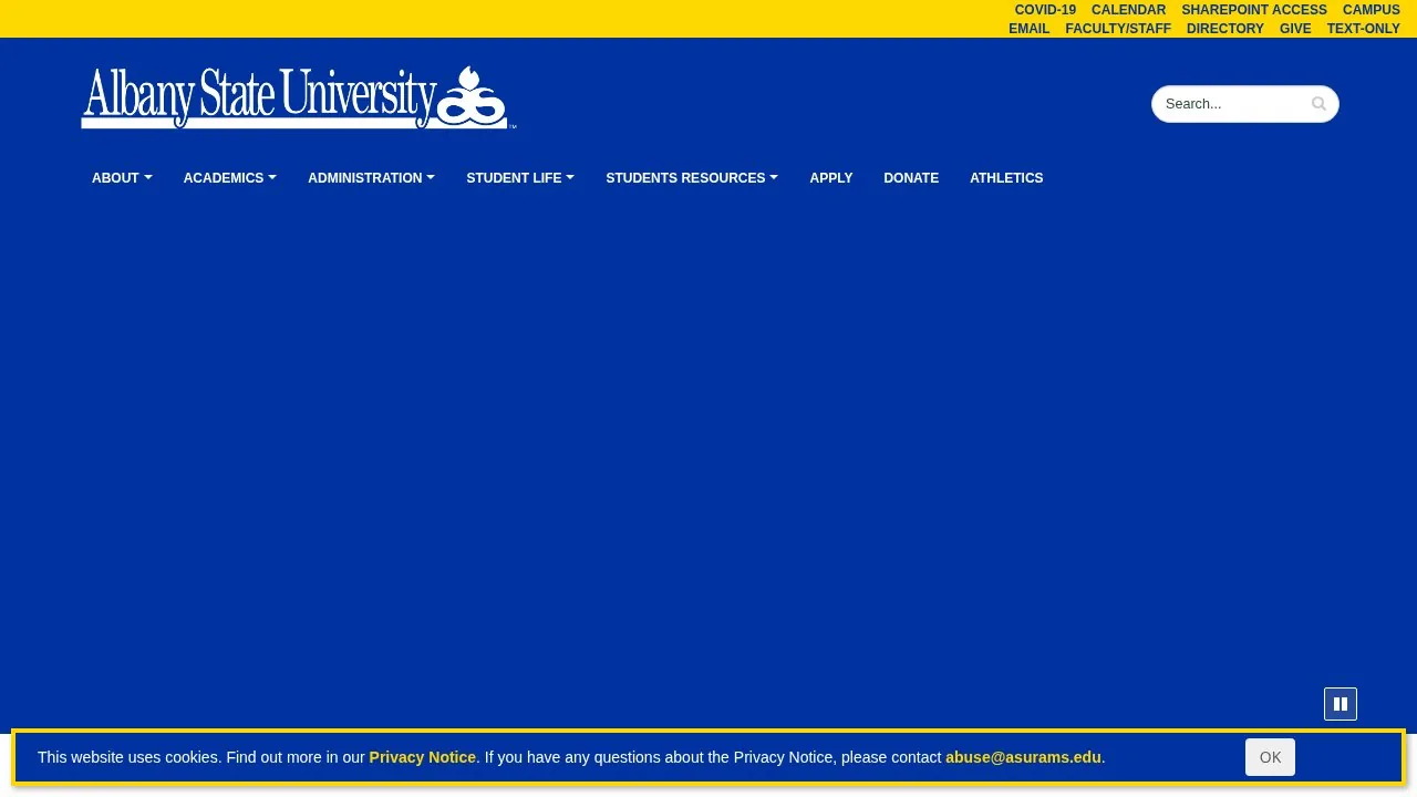 Albany State University campus