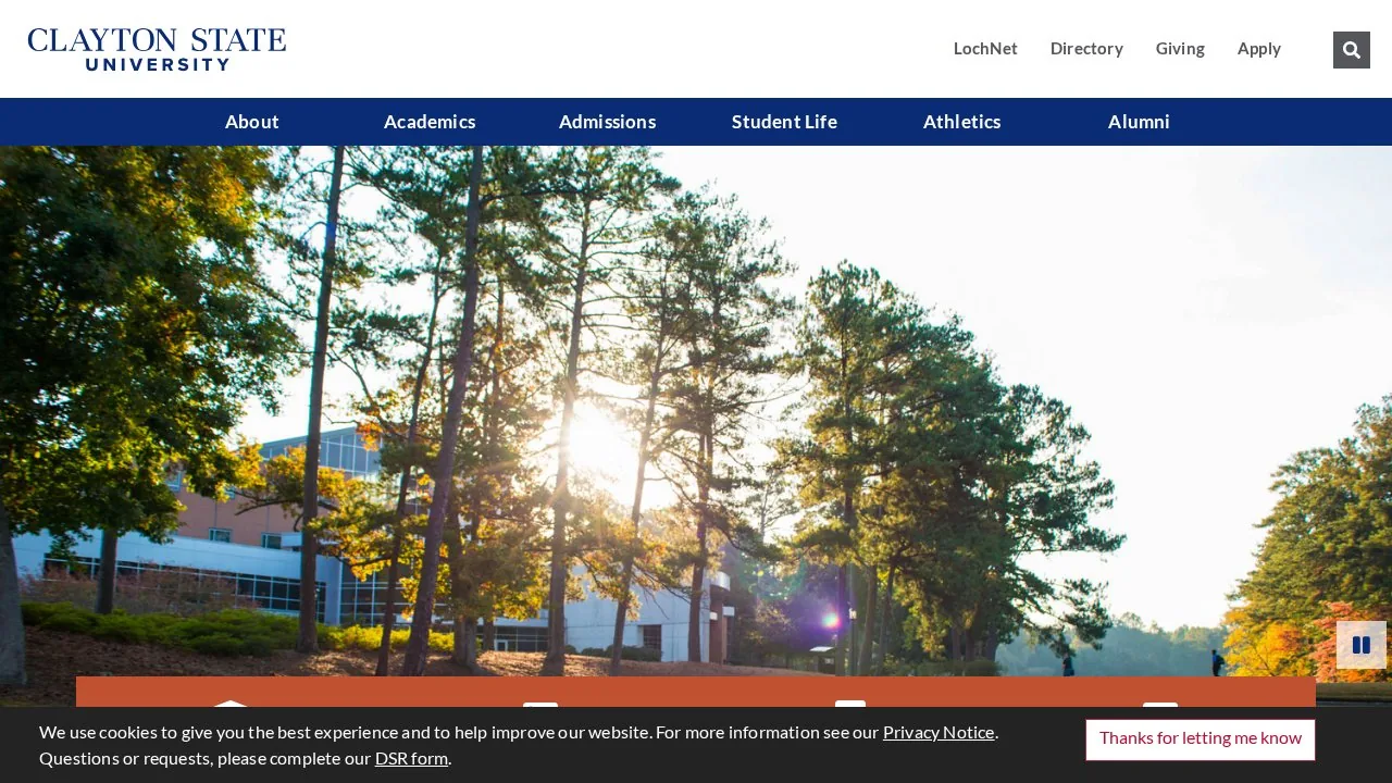 Clayton State University campus