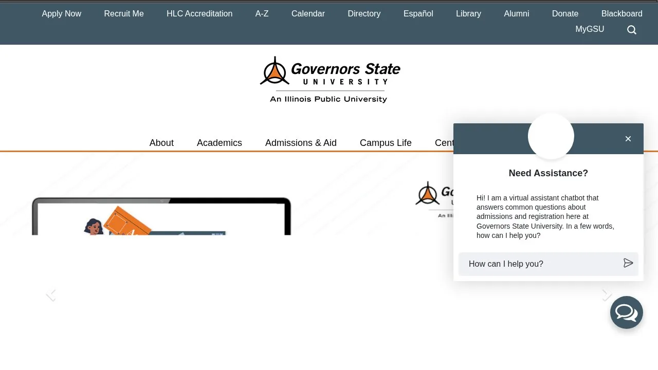 Governors State University campus