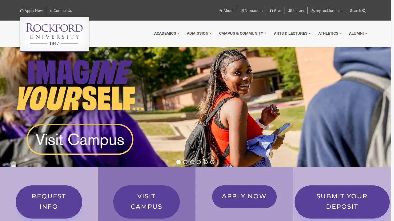 Rockford University campus