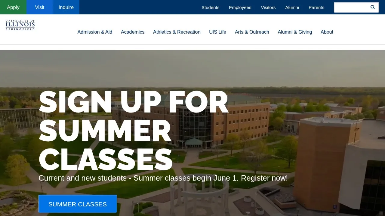 University Of Illinois Springfield campus