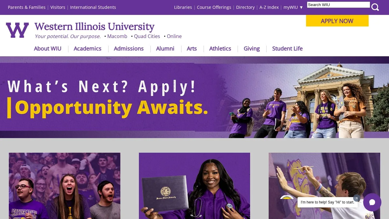 Western Illinois University campus