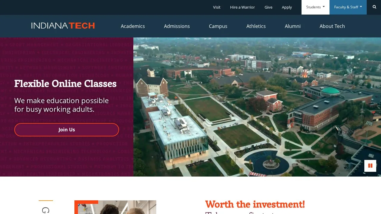 Indiana Institute of Technology campus