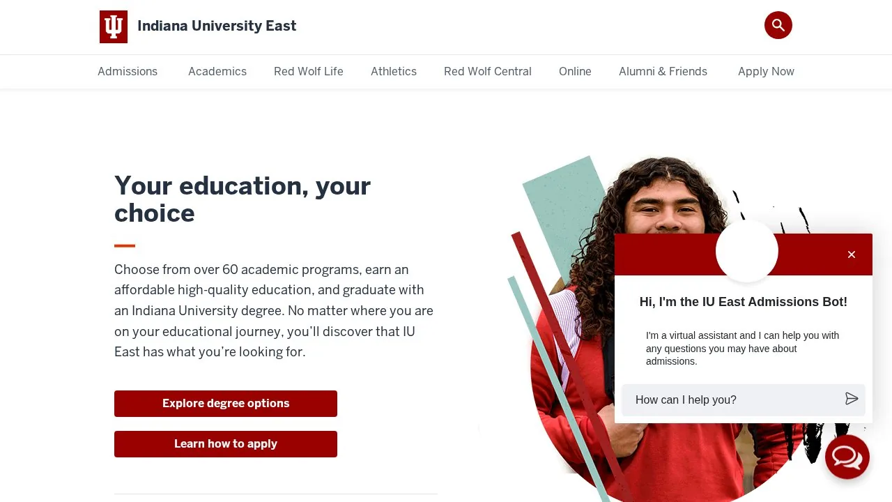 Indiana University East campus