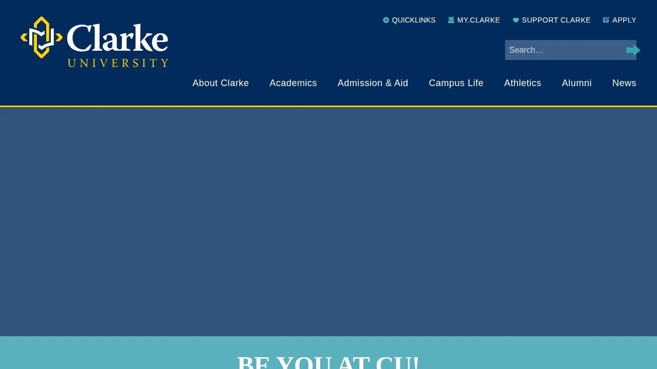 Clarke University campus