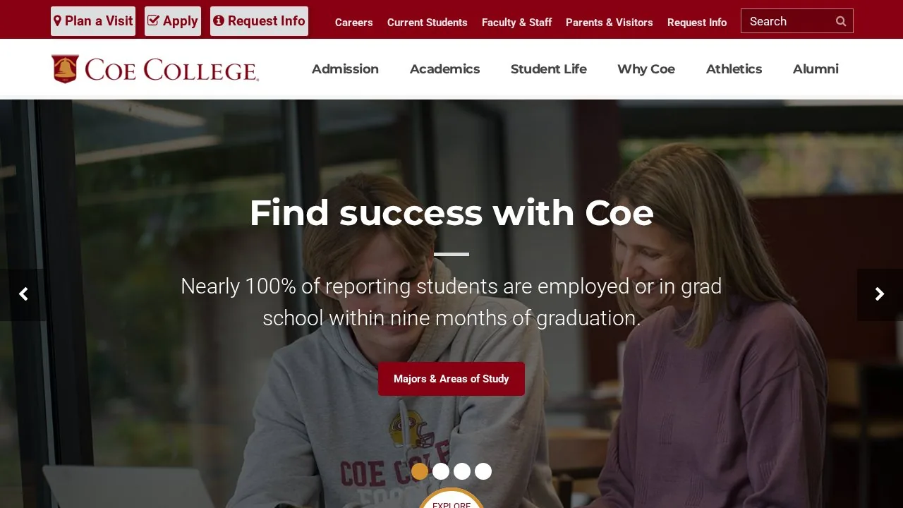 Coe College campus