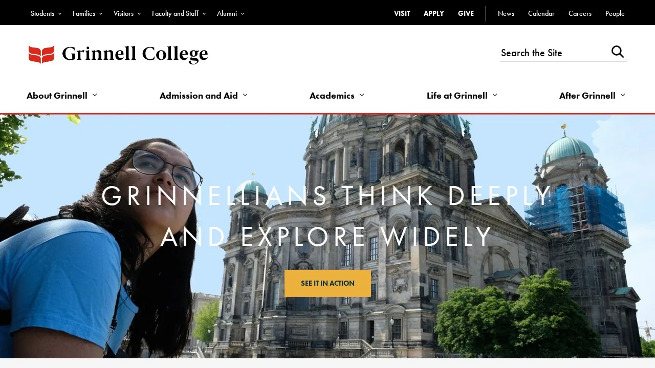 Grinnell College campus