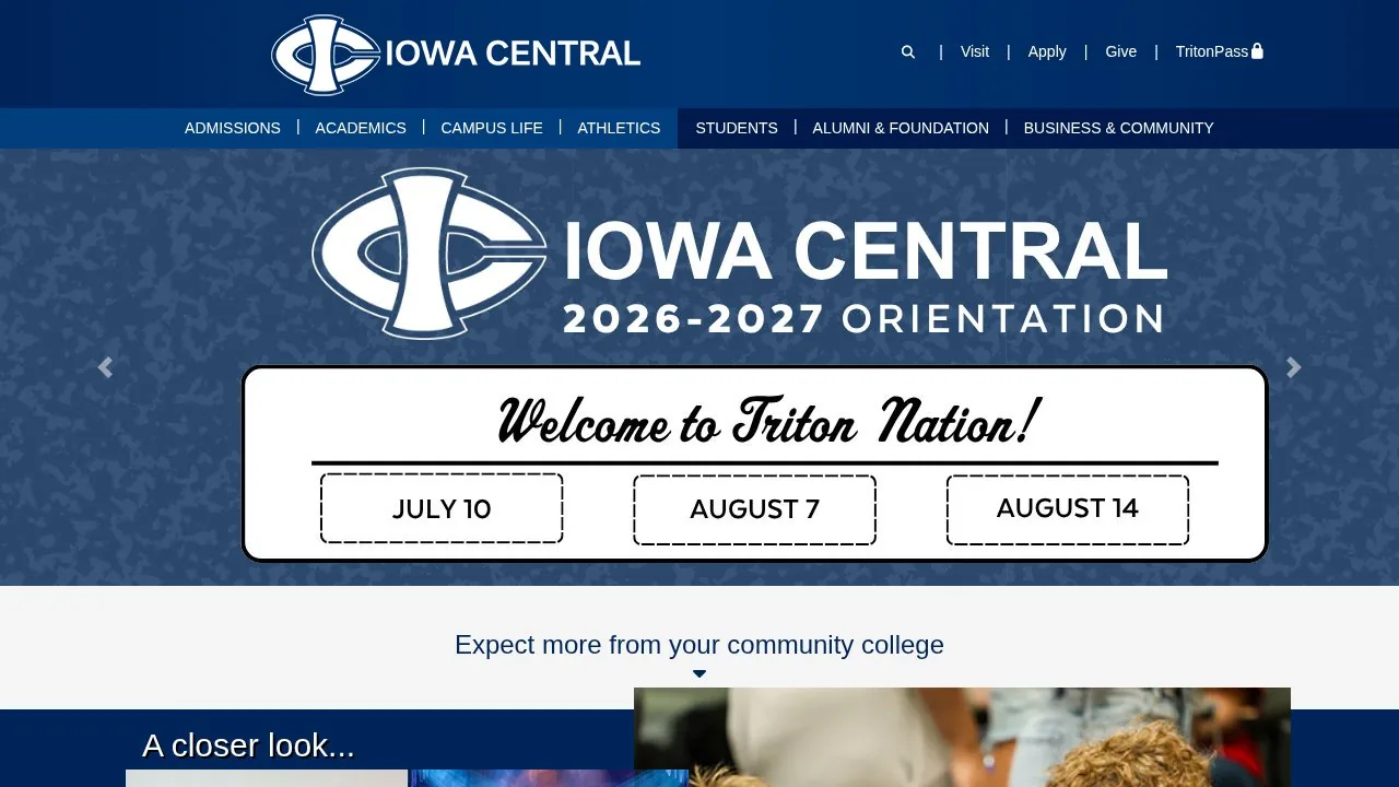 Iowa Central Community College campus