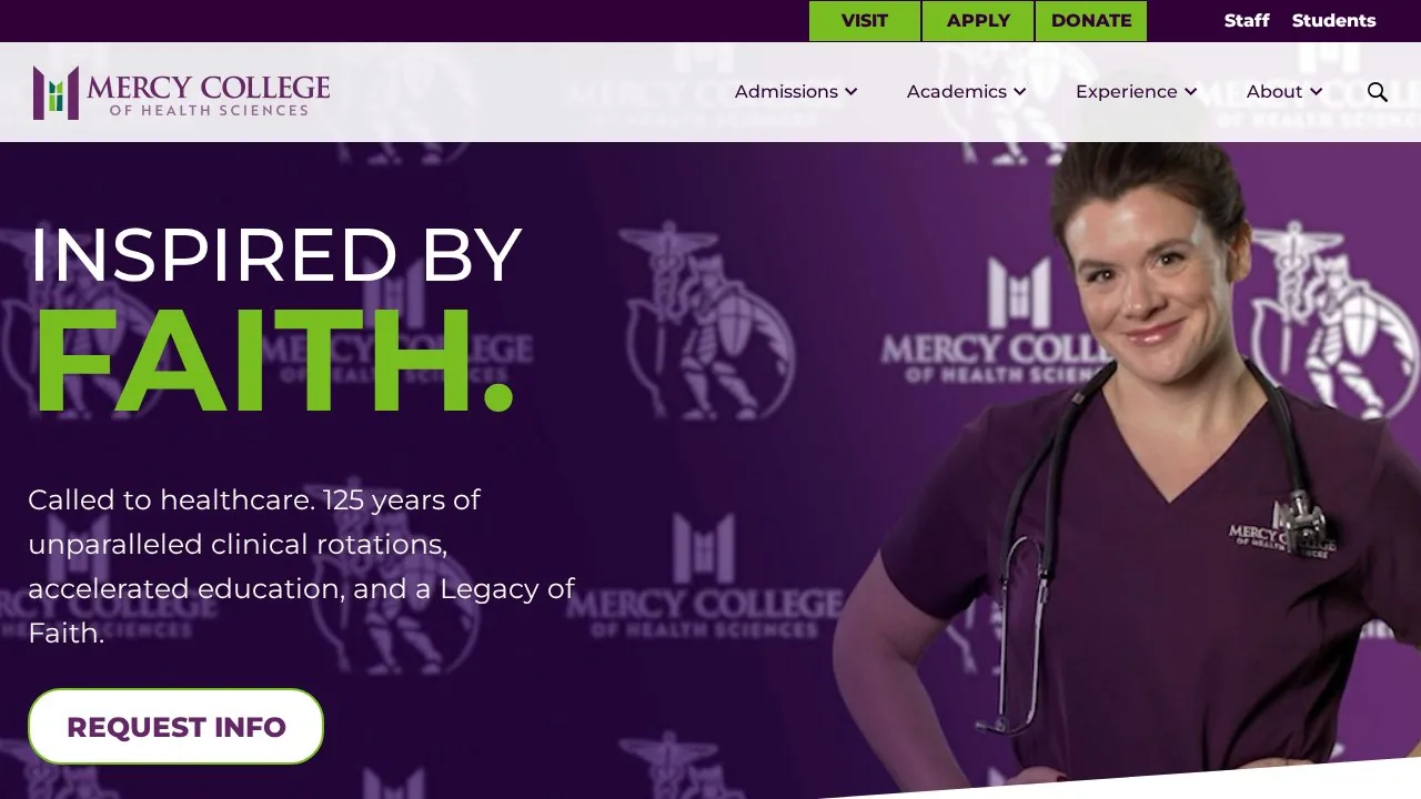 Mercy College of Health Sciences campus