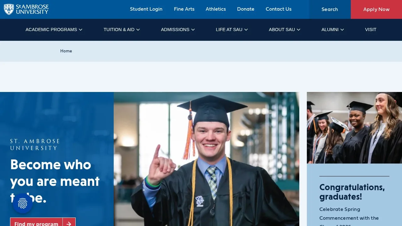 St. Ambrose University campus