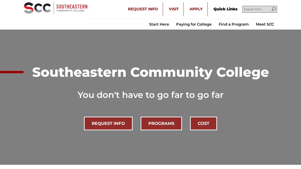 Southeastern Community College campus