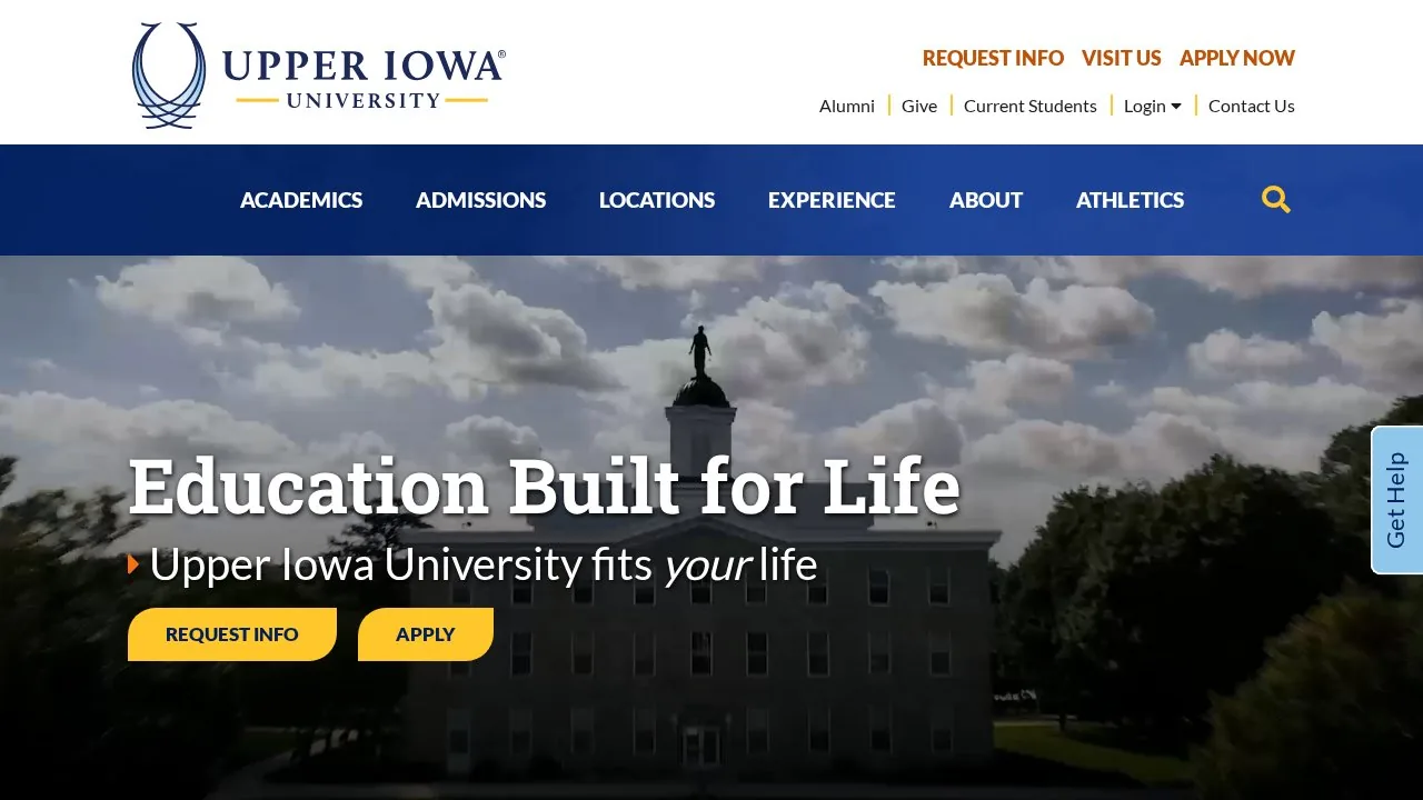 Upper Iowa University campus