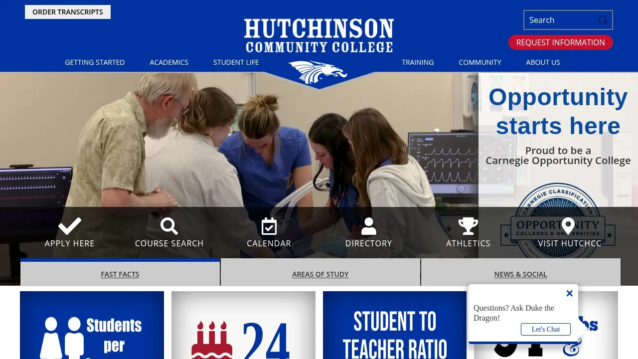 Hutchinson Community College campus