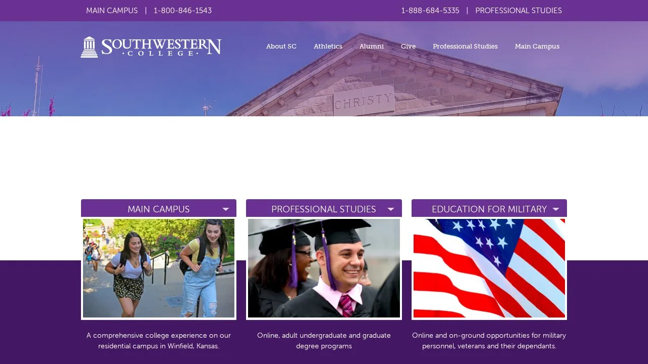 Southwestern College campus