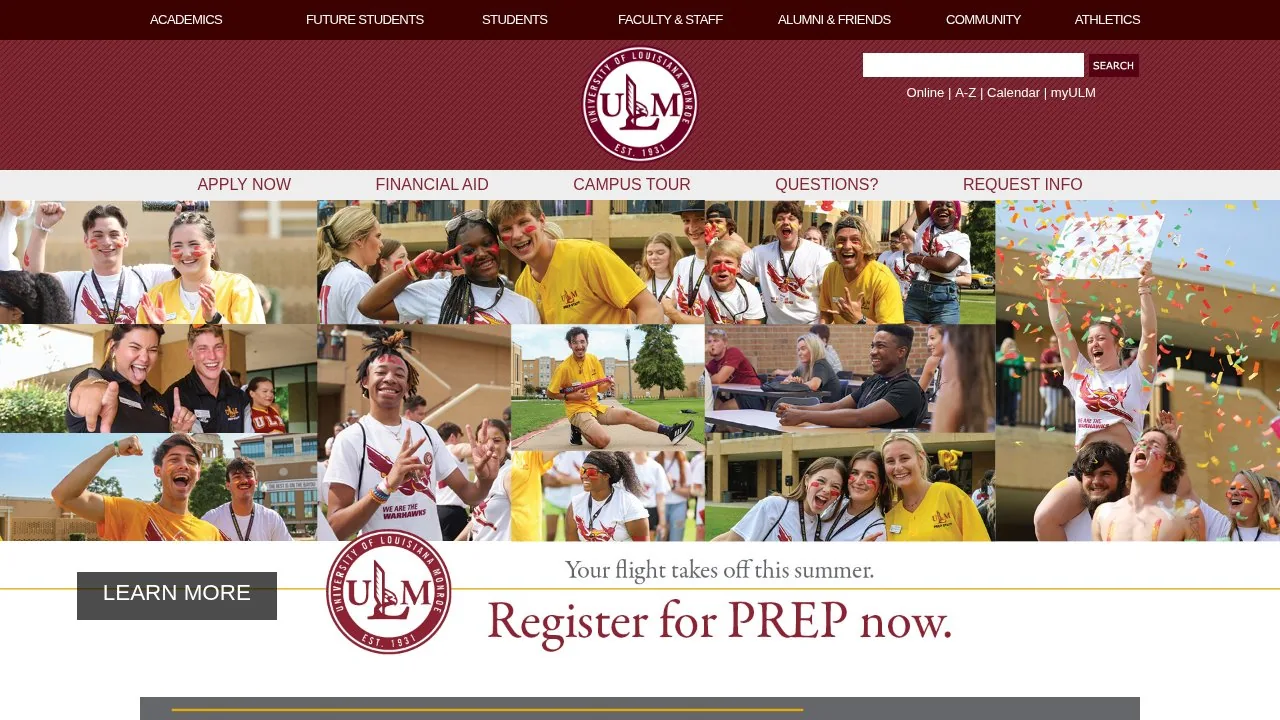 University of Louisiana at Monroe campus
