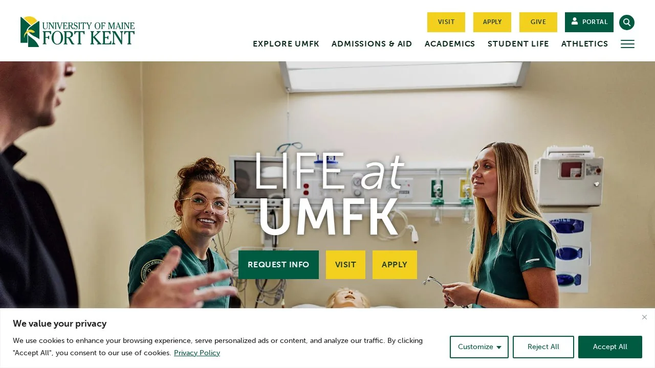 University of Maine at Fort Kent campus
