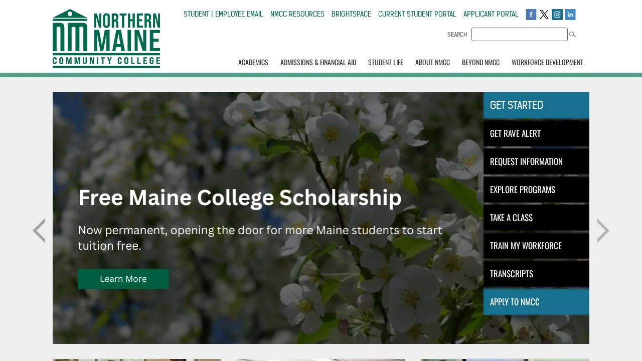 Northern Maine Community College campus