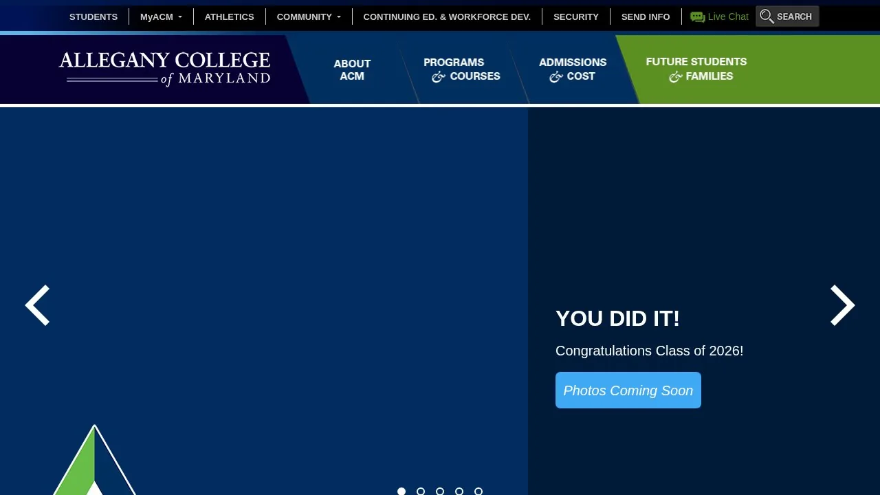 Allegany College of Maryland campus